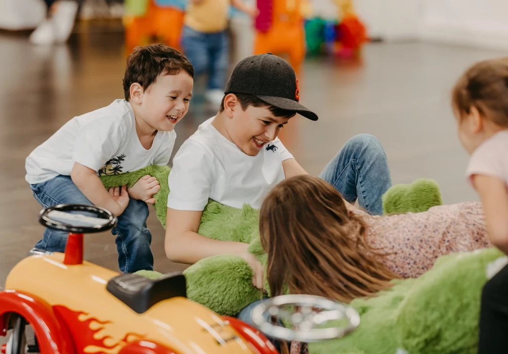 Kinderparty im Coccodrillo mit Riesenkrokodil